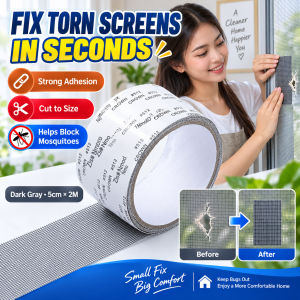 Self Adhesive Mosquito Net Repair Patch Fiberglass Mesh Tape Strong Adhesive No Tools Easy Peel And Stick Mosquito Proof DIY Screen Mesh Patch