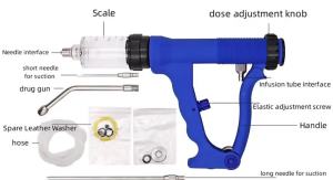 10ml/20ml/30ml/50ml Plastic Automatic Drenching Syringe Oral drencher syringe drench gun for cattle[Fast Shipping]