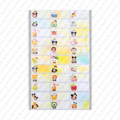 Personalized Name Sticker Cartoon Waterproof Stickers Labels Reward Sticker For Office School Childcare Birthday Christmas Teacher Children Day