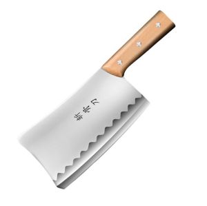 Forged Cleaver Chopper Knife Hand Forged Sharp Kitchen Meat Cutting Knife
