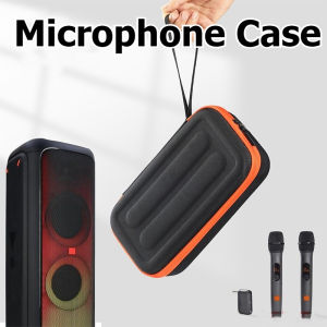 Portable Wireless Microphone Case for JBL Wireless Dual Microphone Storage Box Waterproof Shockproof Handheld