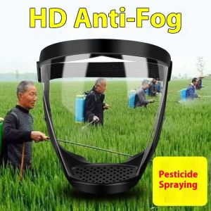 ZUOGUAN High-Definition Anti-Fog Face Shield for Agricultural Spraying Protection Against Pesticides and Dust