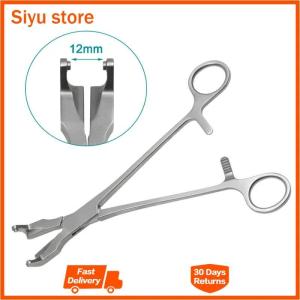 GREATLH Autoclavable Rocking Pliers Rocking Forceps Fine Head Stainless Orthopedic Veterinary Instrument pet