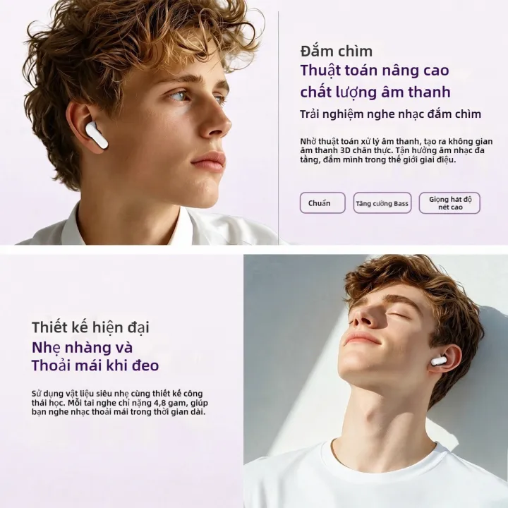 Tai nghe Bluetooth TWS HONOR CHOICE Earbuds X7e Active, Driver 12.4mm, Khử ồn cuộc gọi AI, Chống nước IP54, 38 giờ phát nhạc, Kết nối kép | BigBuy360 - bigbuy360.vn Tai nghe Bluetooth TWS HONOR CHOICE Earbuds X7e Active, Driver 12.4mm, Khử ồn cuộc gọi AI, Chống nước IP54, 38 giờ phát nhạc, Kết nối kép | BigBuy360 - bigbuy360.vn