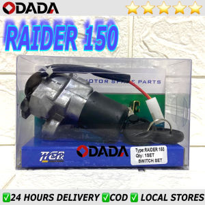 ODADA TTGR High Quality Long Life Motorcycle Anti-Theft Ignition Switch Lock Cylinders Set for RAIDER 150/RAIDER 110.