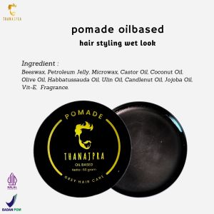 Pomade Khusus Uban - Pomade THANAJPRA Minyak Rambut Penghitam Rambut Penumbuh Rambut Penebal Rambut
