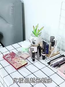 Small cart storage rack floor standing multi-layer movable living room kitchen storage rack dormitory snack storage cart