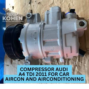 CAR COMPRESSOR AUDI  A4 TDI 2011 FOR CAR AIRCON & AIRCONDITIONING