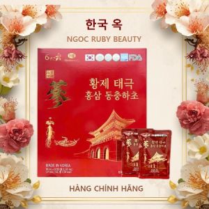 [CHÍNH HÃNG] Nước Vua Thiên Sâm Đông Trùng Hạ Thảo Hankwanjang Hàn Quốc Hộp 30 Gói - NGOC RUBY BEAUTY