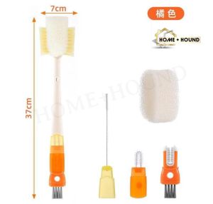 HOME + HOUND SHOP Long Handle Water Bottles Cleaner Glass Milk Bottles Cleaning Tool