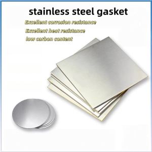(Acid and Corrosion Resistant) 316L Stainless Steel Square Plate Cutting Gasket with Multiple Thicknesses Used for Food Equipment and Ship Accessories-**&