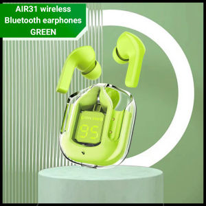 ⚡PH deliveryIn stock⚡TWS Bluetooth 5.3 Transparent Wireless Earphones with LED Display Touch Control Noise Reduction for Gaming Sports【Headphone accessories】