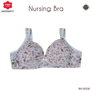 SOREX 8108 Bra Menyusui / Maternity Kancing Depan TANPA Kawat ADA Busa Kait 3