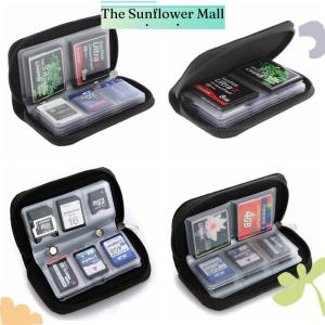 Sunflower Hot SDHC MMC CF Micro SD Memory Card Storage Carrying Pouch Case Holder Wallet