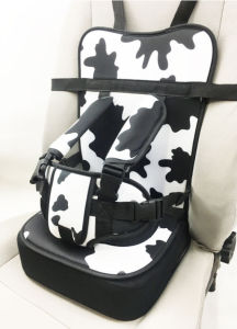 Premium Kids รุ่น cushion pad สีขาว(มีลาย) / ชำระเงินปลายทางได้ / คาร์ซีทแบบพกพา แบบมีเบาะเสริมรองนั่ง / คาร์ซีท  car seat  carseat