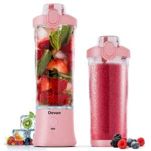 600ML Electric Juicer Portable Fruit Blender Shake Smoothie 4000mAh USB Rechargeable Food Processor Fruit Mixer Machine Juice Cup