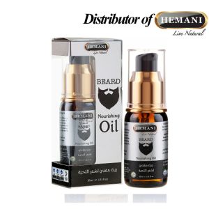 Dầu dưỡng râu Hemani Beard Nourishing Oil 30 ml làm dịu da khi bôi minoxidil và hỗ trợ mọc râu - - Dưỡng ẩm cho râu và da do đó hạn chế tình trạng khô da đóng vảy trắng khi bôi minoxidil - Chống oxy hóa - Kháng khuẩn ngăn ngừa mụn - Giúp mềm da