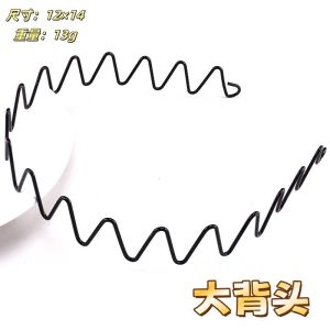 Mens Invisible Headband Metal Wavy Headband Korean and Japanese Style for Styling Hair When Going Out Face Washing and General Hair Care - Reliable Utility | Barangan Berkualiti Rek...