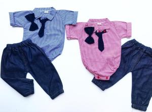 MINI DADDY / DADDY JOGGER JEANS celana jogger anak celana jogger grosir bayi baju bayi pakaian bayi grosir baju anak babeebabyshop setelan anak kemeja anak kemeja bayi