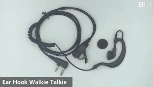 Walkie-Talkie Headset for UV-5R UV5R UV-5RE 2 Way Radio Accessory Earpiece with PTT Mic K-Type Plug Intercom Earphone