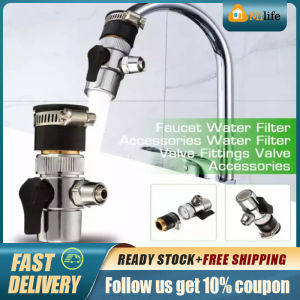 ✅Original fast delivery✅ Tube Connector Faucet Adapter Diverter Valve Counter Top Water Filter Faucet Single-cut Valve