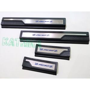Sillplate Samping Pijakan Mobil Agya 2023 Hitam Sill Plate Non Lampu