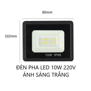 đèn pha led 20w ip66 220v chiếu sáng ngoài trời sân vườn bảng hiệu led smd