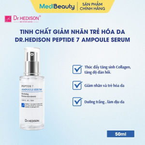 Tinh chất giảm nhăn trẻ hóa da Dr.Hedison Peptide 7 Ampoule Serum