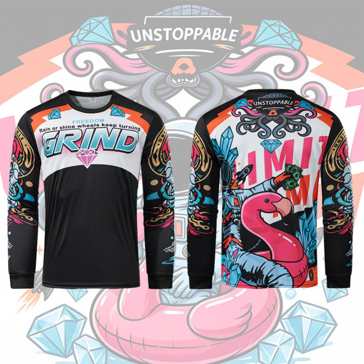 Customer Rotation Tracker Motorcycle jersey Rding couple Longsleeve for men cycling motor sports ...