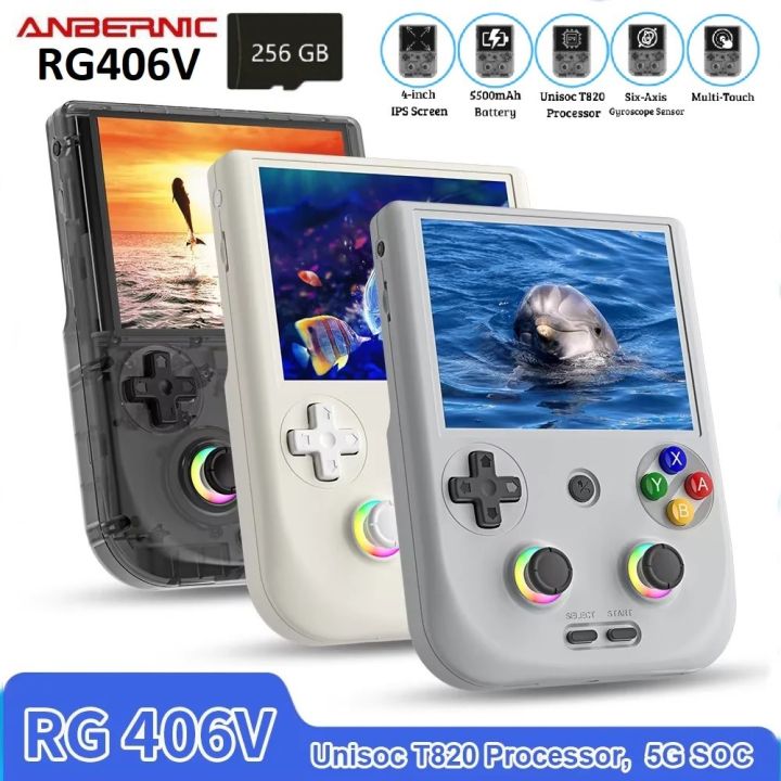 なな様専用】ANBERNIC RG406V グレーANBERNIC RG406V 256GB なな様専用】ANBERNIC RG406V グレーANBERNIC RG406V 256GB