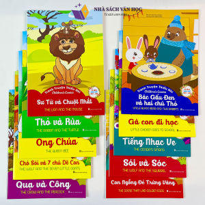 Sách - Bộ 20 Truyện Cổ Tích Song Ngữ Anh Việt (Có Tự Chọn Truyên)