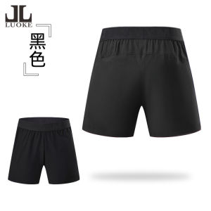 Luoke Sports Shorts Mens Outdoor Fitness Quick Drying Shorts Running Casual Quarter Shorts