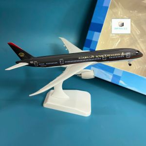 Mô Hình Boeing 787-8 Royal Jordanian Tỷ Lệ 1:400 Hợp Kim Cao Cấp Quà Tặng Sưu Tầm (Fullbox)