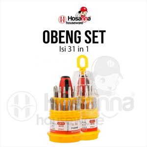 Obeng Set 31 in 1 / Obeng Magnetik Alat Serbaguna