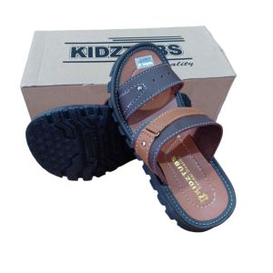 Sandal Kulit Anak Laki Laki Sandal Tasik Anak Laki Laki Sandal Jepit Anak Laki Laki Umur 6-10 Tahun-KIDZTUBS1116122923