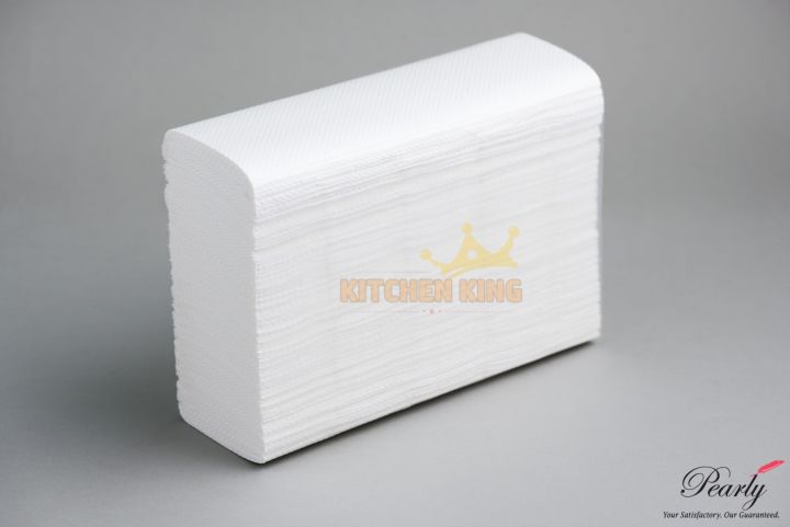 N-FOLD HAND WHITE TOWEL (250pcs) / TISSUE PAPER / PAPER TOWEL TISSUE