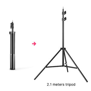 SUIRGE Top 2.1 Meters Portable Telescopic Tripod Bracket Mobile Phone Bracket Live Streaming