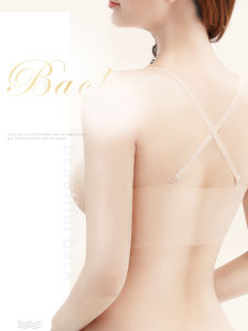 DACHAO Women bra ice silk seamless non-wired plus size push up bra yoga sports or daily wear comfortable bra