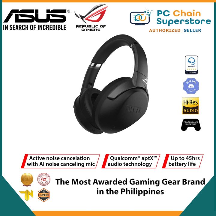 ASUS ROG Strix Go BT Gaming Headset Bluetooth AI noise canceling