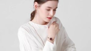 จูเลียส JA-1126แฟชั่นเกาหลี Nd สายโลหะผสมประณีตปรับได้ประดับพลอยเทียมหน้าปัดเล็กนาฬิกาผู้หญิงนาฬิกาผู้หญิงเซลเลต์ใหม่2023