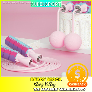 SUPERSPORT Cordless Skipping Rope Jump Rope Ball Bearing Tali Skipping Rope Fitness Skip Rope Training Jumping Rope