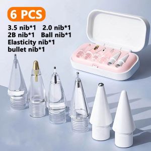 WELLNOW Replaceable Pencil Tips Anti-scratch Shockproof Tablets Pen Nibs Fashion Portable Pencil Nibs Organizer Box for Apple Pencil for Apple Pencil