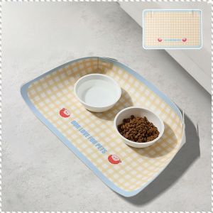 Bowl Seat Cushion Leather Scratch-resistant Bowl Holder Waterproof Thickening Easy Simple and Convenient