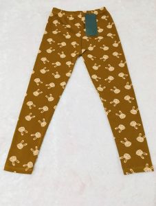Printed Cotton Slim Fit Leggings for Kids Ages 2 - 9 Year Old | HM Petite in Random Colors and Designs Anti Mosquito