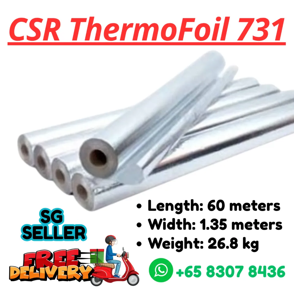 CSR Thermofoil Aluminum Foil Insulation | Bradford Thermoseal 731