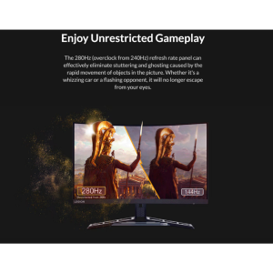 Lenovo Legion R27fc-30 27" Monitor with 0.5ms Response Time Built-In Speakers 280Hz Refresh Rate - Free Shipping