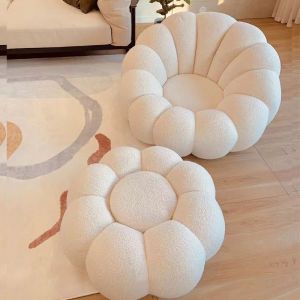 Lazy Sofa Reclining Can Sleep Leisure Chair Balcony Influencer Tatami Seat Bedroom Single Pumpkin Small