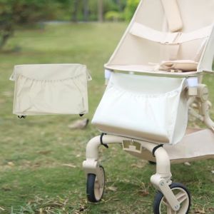 TZD62 Đa chức năng Túi đựng xe đẩy Dung lượng lớn Vải Oxford Túi mẹ Gập lại Bình đựng tã Túi treo xe đẩy Bộ tổ chức xe đẩy