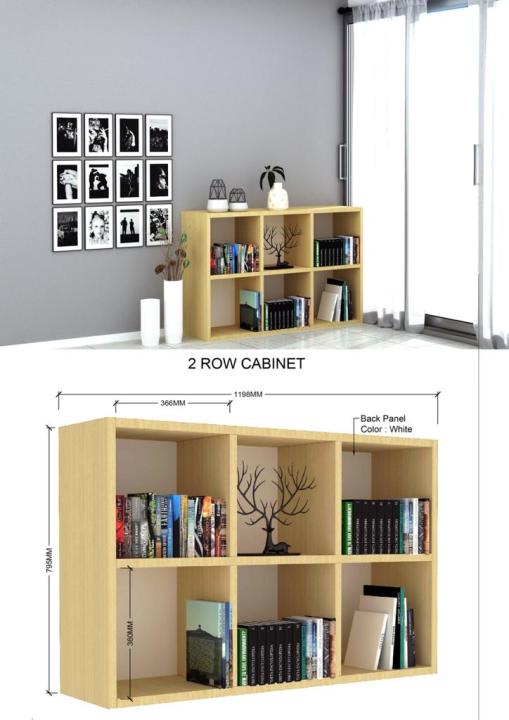 CP6 / 6 Compartment / Book Shelf / Filing Lazada