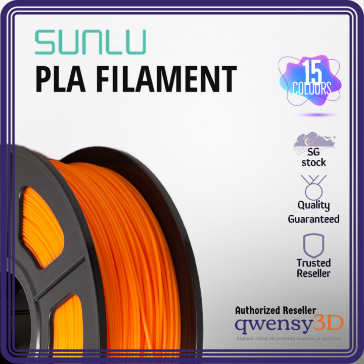 Sunlu PLA Filaments - Premium Quality 3D Printing Filaments In 15 ...